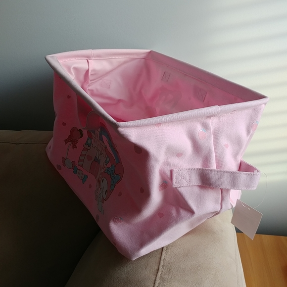 Sanrio My Melody canvas folding storage box - Picture 3 of 7
